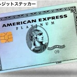 アメックス プラチナ クレジット スキン シール ステッカー AMEX