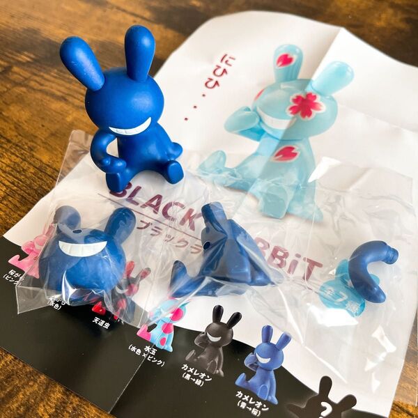 ブラックラビット8 カメレオン(青→桜)