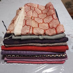 羽織 道行きコ-ト 素材いろいろ まとめ売り リメイク ハンドメイド