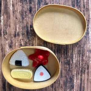 おにぎり 卵焼き タコさんウィンナー お弁当箱ケース カトラリーレスト 箸置き4個セット カフェ風 オシャレ インテリア