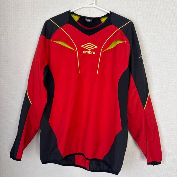 umbro ウィンドブレーカー レッド メンズ Lサイズ