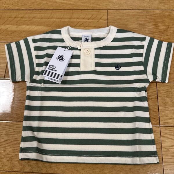 プチバトー PETIT BATEAU ボーダーTシャツ 12m/74cm 新品未使用