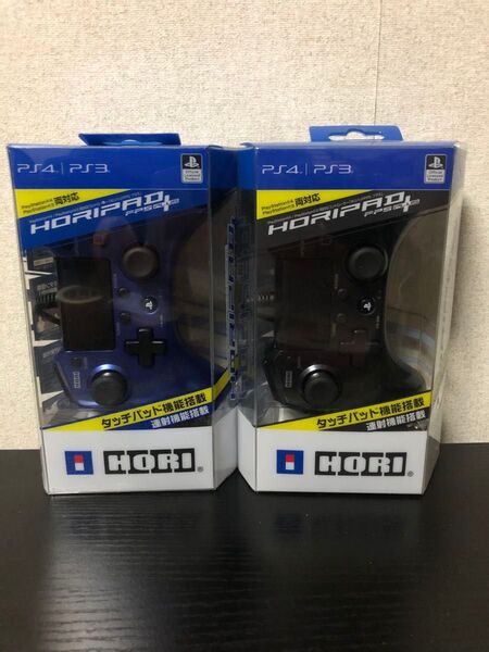【連射機能搭載】ホリ USB ホリパッドFPSプラス for PS4 ブラッグ ブルー