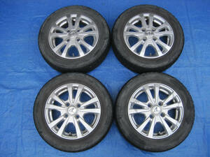 スタッドレス付 Airberg 13インチ ホイール 155/65R13 4本 13Ｘ4.00B J PCD 100 +43　4J 4.0J ＃W061 エアベルグ Kosei