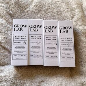 GROWLAB グロウラボ メディケイテッドスカルプフォーム100ml×4