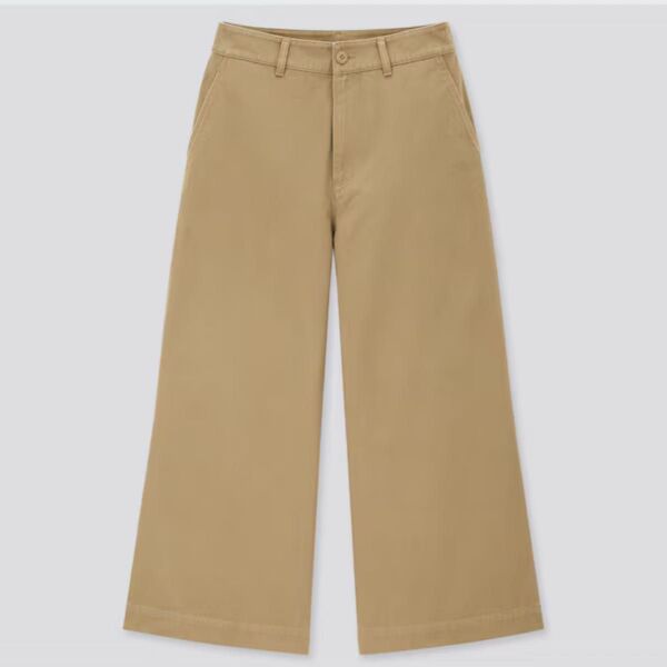 UNIQLO ユニクロ ワイドクロップドパンツ サイズ67