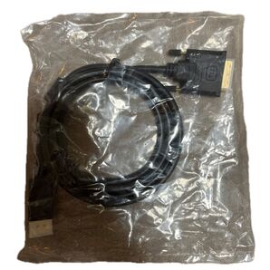 DisplayPort to DVI 変換ケーブル ブラック