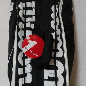 【WILSON】 ラケットケース(9PK)ブラック