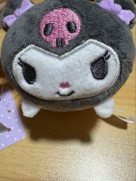 クロミちゃん もっちもち寝そべりマスコット クロミ マスコット キーホルダー ぬいぐるみ チャーム Sanrio