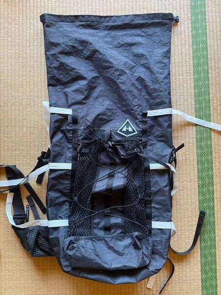 Hyperlite mountain gear Porter 55L black Small 中古品 スタッフポケット付属