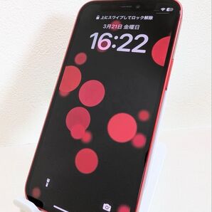 美品 84% iPhone12 mini Red 64GB SIMフリー