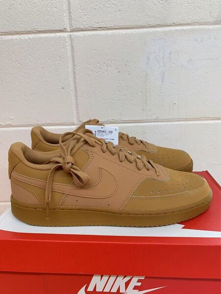 NIKE ナイキ COURT VISION LOW ウィート CD5463-200サイズ27cm