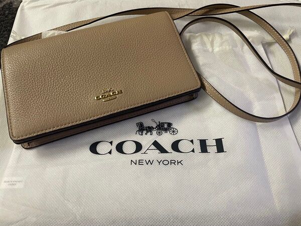 COACH お財布ショルダーバッグ
