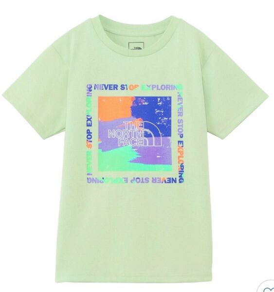 新品 THE NORTH FACE ノースフェイス ロゴ Tシャツ 140