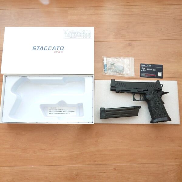EMG STACCATO P 2011 ガスブローバック JP 2ndVer. PROグリップ
