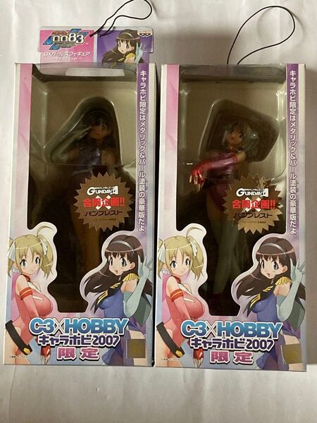 208 【未開封】バンプレスト DXガールズフィギュア カードビルダー0083 キャラホビVer~ レイコ キャサリン 2体セット