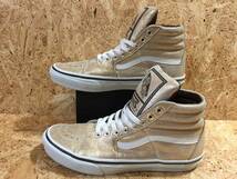 VANS BIG TONGUE SK8-Hi US10 GOLD ゴールド ヴァンズ ハイカット_画像4