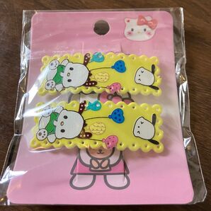 ポチャッコ ヘアピン 2個セット新品 未使用300円商品A-34 まとめ売り2点500円 5点1000円 10点1800円