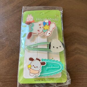 ポチャッコ ヘアクリップ 3点セット