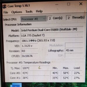 Intel Pentium Dul Core E6800