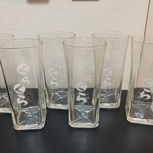 未使用 東洋ガラス くらくら クワント タンブラー450ml 6個 ビアグラス ビールグラス