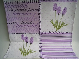  kitchen Cross KRACHT half linen50×70 lavender 