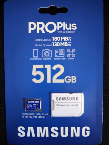 【新品】SAMSUNG microSDXCカード512GB