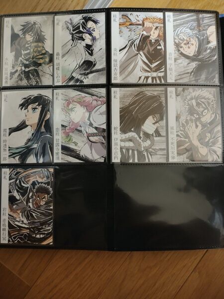 【美品】鬼滅の刃 柱展 入場特典 柱札 コンプリートセット 全9種