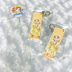 ぴちぴちピッチ ココ グッズ マドラー アクリルキーホルダー 3点セット