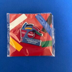 東京オリンピック トーチリレーピンバッジ