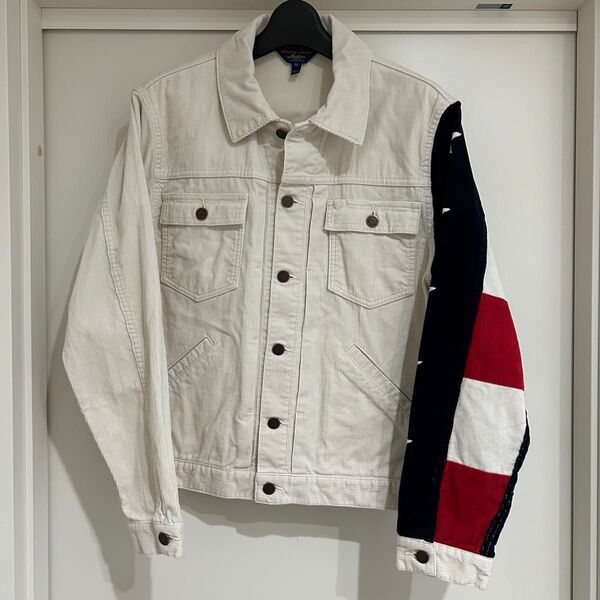 ジャケット 古着 デニムジャケット スター 星 M