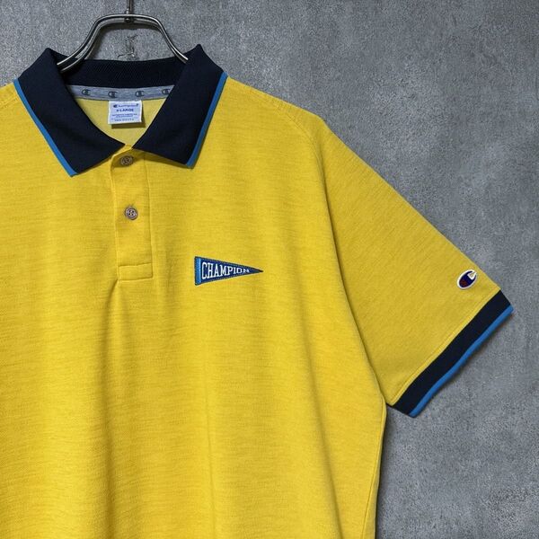 Champion チャンピオンゴルフ ロゴ 半袖 ポロシャツ ゴルフ ウェア メンズ