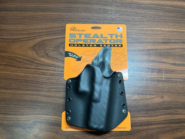 最終価格:実物stealth operator ステルス オペレーター フルサイズ 黒 ホルスター safariland