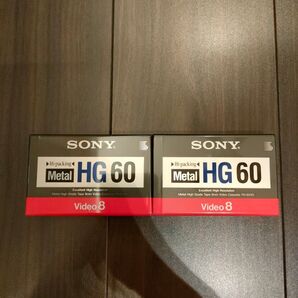 SONY Hi-packing Metal HG60 Video8 P6-60HG ソニー 8ミリ