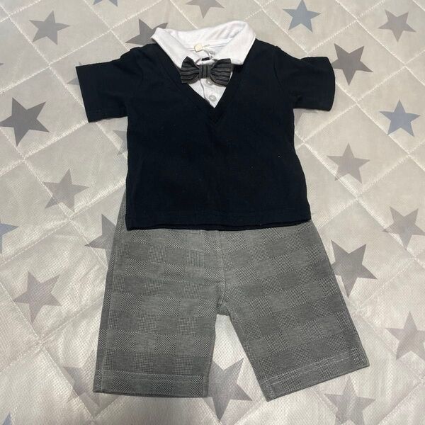 ベビー服 フォーマル 男の子 80サイズ 上下セット