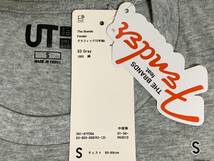 UNIQLO(ユニクロ) - MEN ザ・ブランズ フェンダー UT（グラフィック Tシャツ・半袖）Sサイズ グレー 未使用品 人気完売品_画像6