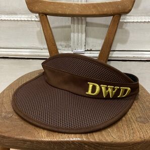 ダンスウィズドラゴン バイザー フリー ブラウン ゴルフウェア