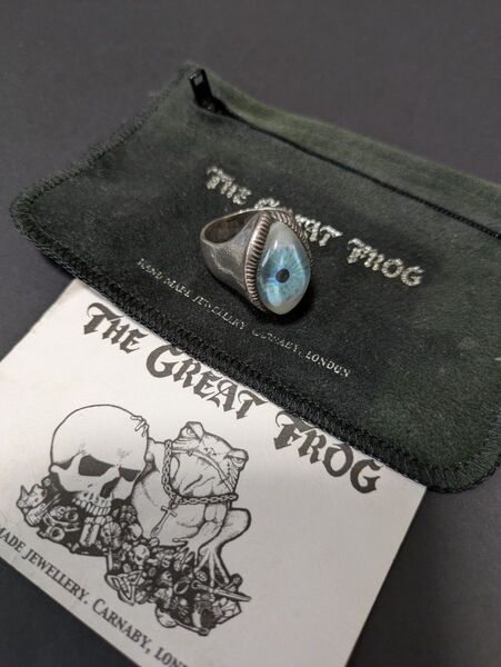 【vintage】21号 THE GREAT FROG 義眼リング