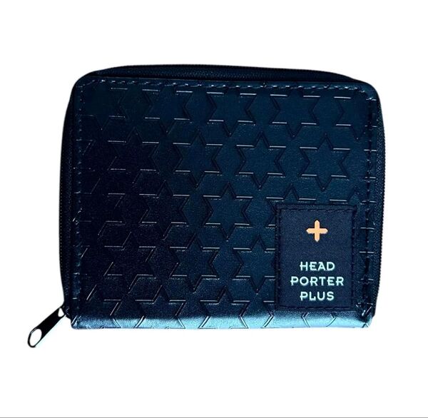 未使用品! HEADPORTER PLUS ヘッドポータープラス 6ポケットケース ジップ 財布