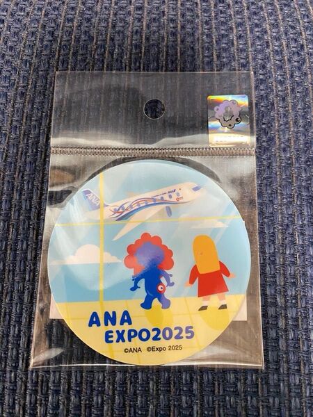 ANA × EXPO2025 万博 ミャクミャクANAステッカー 飛行機 後ろ姿