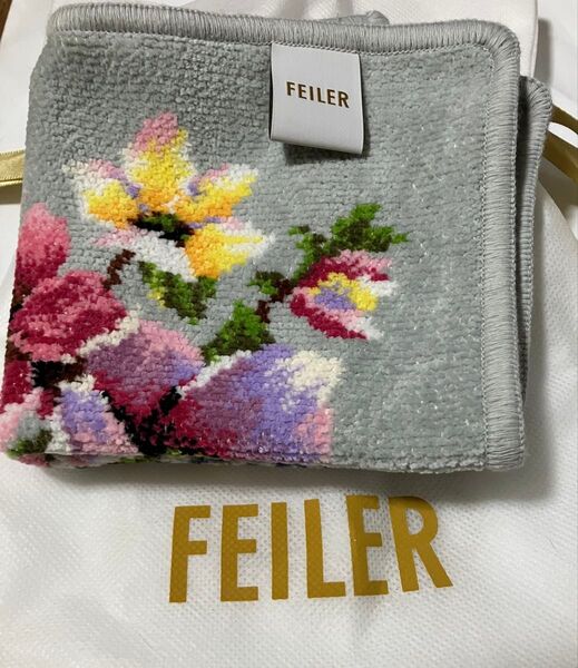 フェイラー FEILER タオルハンカチ ハンカチ 花柄ち