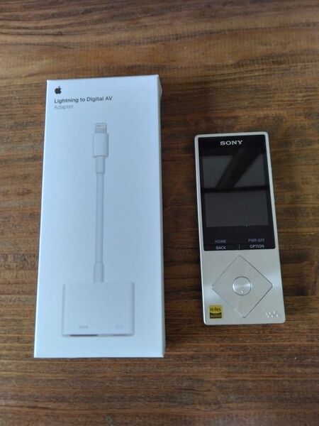 Apple lighting digital AV Adapter+SONY デジタルメディアプレーヤー (おまけ付)
