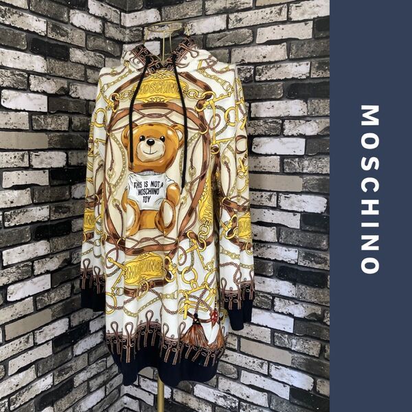 MOSCHINO モスキーノ ベア スェット ワンピース トレーナー