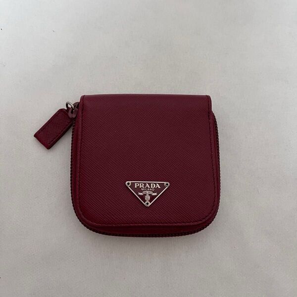 PRADA プラダ コインケース 小銭 三角ロゴ サフィアーノレザー