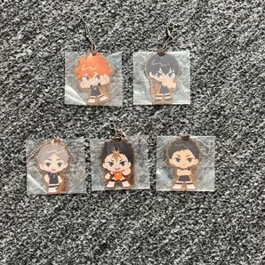 ハイキュー!! 1番くじG賞アクリルチャーム烏野5点セット