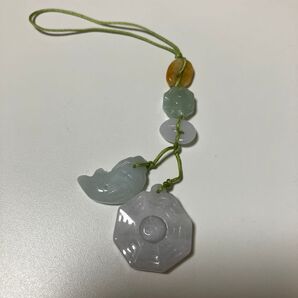 翡翠ストラップ
