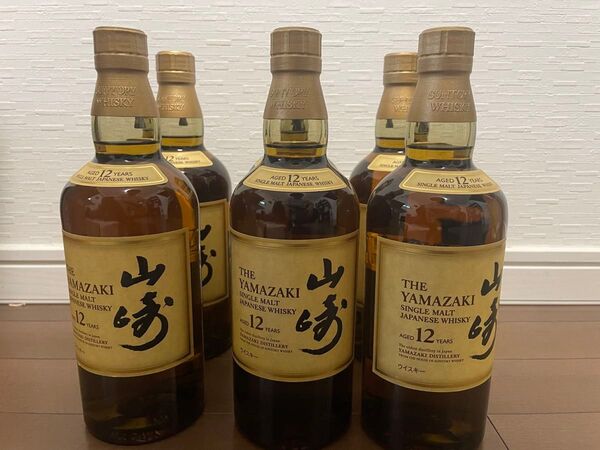 サントリー 山崎12年 6本セット 箱無し ホログラムシールあり 即購入ok