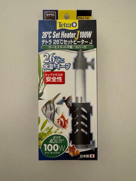 テトラ 26℃セットヒーターJ 100W 水槽用ヒーター