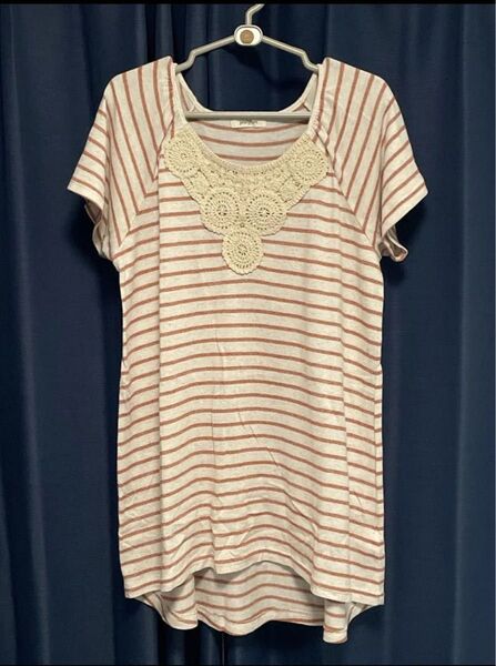 peniphass ボーダー Tシャツ カットソー Lサイズ