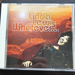 CD／リンダ・ルイス／WHATEVER／帯付